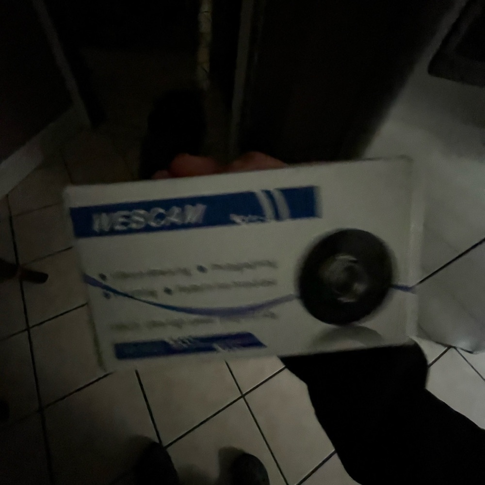 Compact Blue Webcam